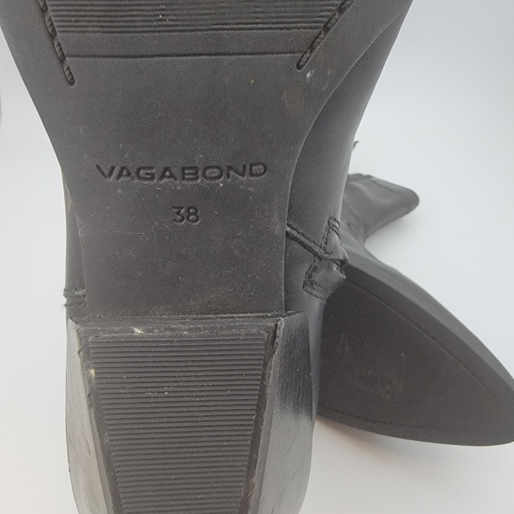Vagabond Shoemakers Emily Western Booties Black Leather - Excellent Condition - Picture 8 of 10